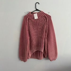 Nwt free people sweetheart sweater